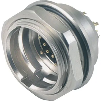 Rozvaděč Binder 09 4839 80 14 Push Pull konektor pro montáž na panel, kontakty: 14, nestíněný, pájený, IP67, upevněný zepředu