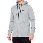 100% mikina STRATOSPHERE Zip heather grey - XL