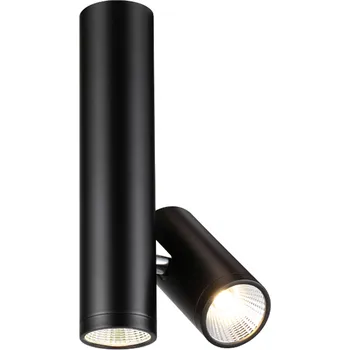 BOGARD TWIN stropní matná černá 230V LED 2x5W 40° 3000K