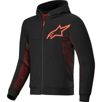 Moto bunda ALPINESTARS bunda CHROME AIR SPORT black/fluo red 2025 - M
