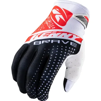 Rukavice KENNY rukavice BRAVE 22 dětské black/white/red - 3
