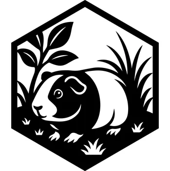 Dřevěná dekorace MORČE - hexagon