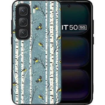 Vánoční dekorace VSECHNONAMOBIL 110733 MY ART Kryt s vánočním designem Infinix Hot 50 BIRCH (072)