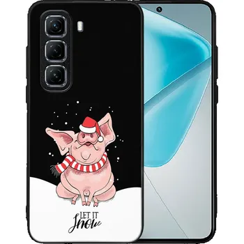 Vánoce VSECHNONAMOBIL 110597 MY ART Kryt s vánočním designem Infinix Hot 50 5G LET IT SNOW (075)