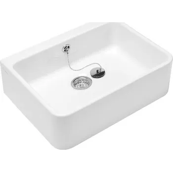 Umyvadlo Villeroy & Boch Keramický dřez na desku, 50x41 cm, alpská bílá - 63210001