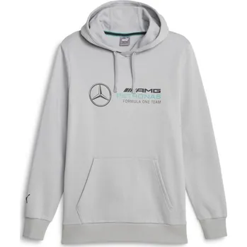 Pánská mikina MERCEDES mikina AMG Petronas F1 ESS silver - S