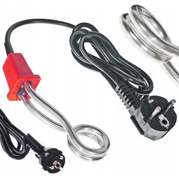Bojler OHŘÍVAČ VODY 500 W PONORNÝ OHŘÍVAČ PRO VAŘENÍ VODY TURISTICKÝ 230 V