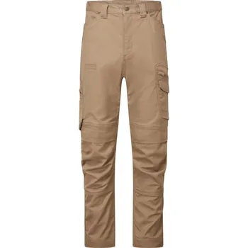 Pánské kalhoty PORTWEST KA323 KA3 CARGO / Pánské strečové kalhoty - béžová UK 30/EU 46 30
