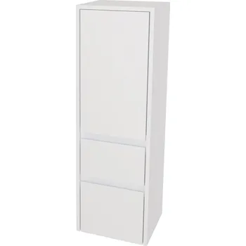 Kotel Mereo Opto koupelnová skříňka vysoká 125 cm, levé otevírání, Multidecor, Arktická bílá - CN995LBIAA