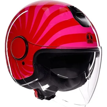 Helma na motorku AGV přilba ETERES Tropea red/pink - XS