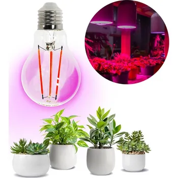 Žárovka LED Žárovka pro růst rostlin VITABLOOM E27/8W/230V 1200K - Brilagi