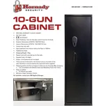 Hornady Trezor Hornady, Gun Cabinet, až pro 10ks zbraní, vnější rozměry 151x50x35cm, černý