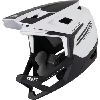 Cyklistická přilba KENNY cyklo přilba SPLIT 21 white/black - L