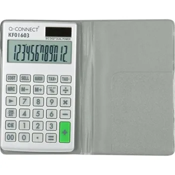 Kalkulačka Kapesní kalkulačka Q-Connect KF01603 - 12místný displej