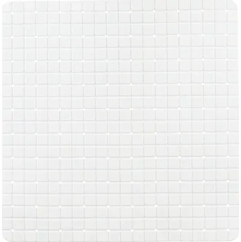 Protiskluzová podložka PROSTISKLUZOVÁ PODLOŽKA ROZMĚRY 50,3x50,3 cm BÍLÁ DO VANY NA PODLAHU