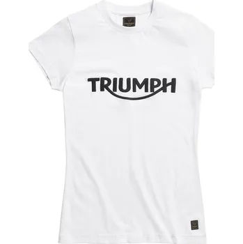 Dámské tričko TRIUMPH triko GWYNEDD dámské white/black - XS
