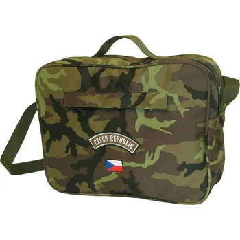 ARMÁDNÍ ORIGINÁL AČR Taška k vaku 85 zelený potisk (21400) vz.95 AČR originál Stav: nové