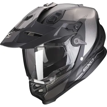 Auto-moto SCORPION přilba ADF-9000 AIR Trail matt black/silver - XL