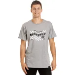 MEATFLY triko PITLANE grey heather - M