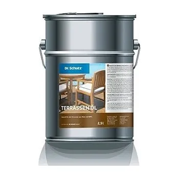 barva a nátěr na dřevo Dr.Schutz Terasový olej světlý Objem: 2,5l