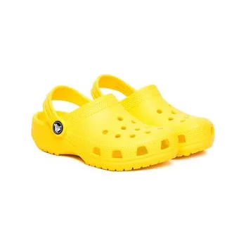 Pánské pantofle Nazouváky Crocs Classic Clog K 206991 Žlutá 32_33