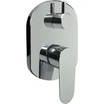 Mereo Sprchová podomítková baterie s přepínačem, Viana, Mbox, oválný kryt, hrom - CBE60106B