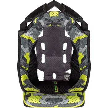 Helma na motorku AIROH klobouk interiéru pro přilbu AVIATOR 3 camo šedý - L