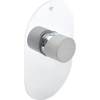 Sprchová baterie SAT Fusion včetně podomítkového tělesa beton SATBSFU210B - SATBSFU210B