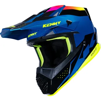 Helma na motorku KENNY přilba TRACK 23 dark blue - L