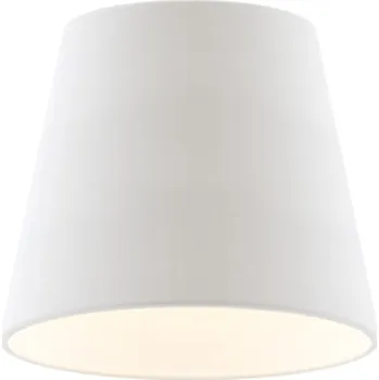 Stínidlo NIZZA 18/15 stínidlo Polycotton bílá/bílé PVC max. 28W