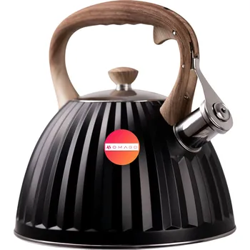 Varná konvice Tradiční ocelová Konvice OMAGO 2,8 l černá