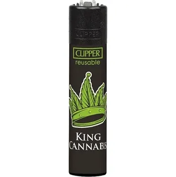 Zapalovač Zapalovač Clipper Canna King motiv: Canna King 2