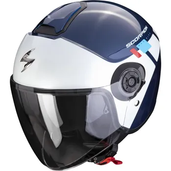 Helma na motorku SCORPION přilba EXO-CITY II Mall blue/white/red - S
