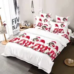 Aaram 7-dílné Vánoční povlečení roztomilý dáreček koťátko 140x200 / 70x90