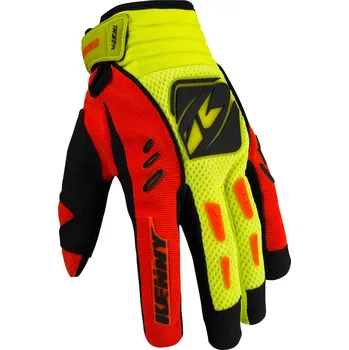 Rukavice KENNY rukavice TRACK 16 neon orange/neon yellow - 7