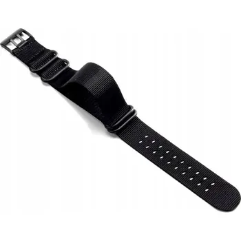 Řemínek na hodinky LUMINOX, TEXTILNÍ ŘEMÍNEK S TELESKOPY, NÁŘADÍ, DVOJITÁ SPONA ČERNÝ 23MM