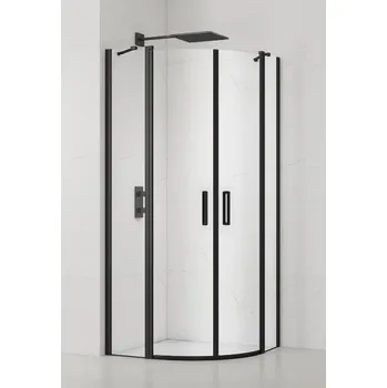 Sprchový kout čtvrtkruh 80x80 cm SAT Fusion SATFUSP80CT - SATFUSP80CT