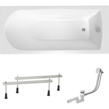 Vana Obdélníková vana SAT Savero plus 160x75 cm akrylát levá i pravá SATSAV1600APN - SATSAV1600APN