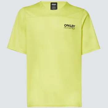 cyklistický dres OAKLEY cyklo dres LITE MTB II Ss sulphur - XL