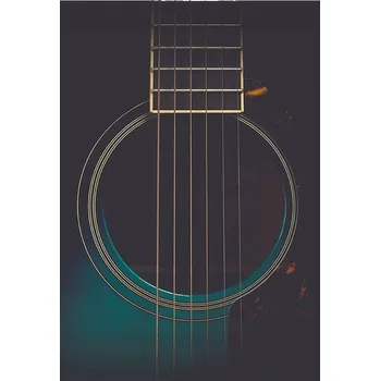 Obraz Plakát bez rámu do obýváku ložnice 50x70 kytara moderní módní obraz