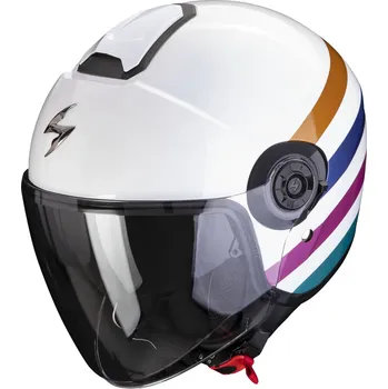 Motodoplněk SCORPION přilba EXO-CITY II Bee white/green/gold - XS