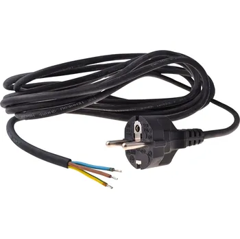 elektrický kabel Flexo šňůra pryž H05RR-F B31 913109-1-1, 3x1 mm2, 5 m, černá (913109-1-1/5m)