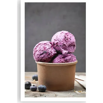 Obraz Obraz plakát do obýváku ložnice 61x91 zmrzlina foto plakáty na zeď bez rámu