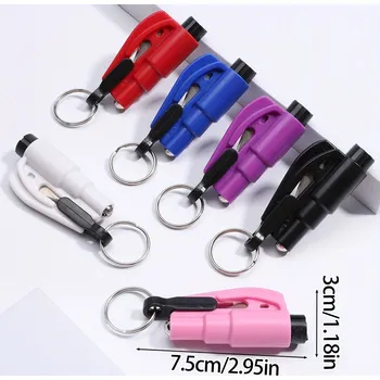 Rozbíječ skla a řezač pásů - přívěsek na klíče Barva: černá