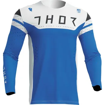 cyklistický dres THOR dres PRIME Rival blue/white - S