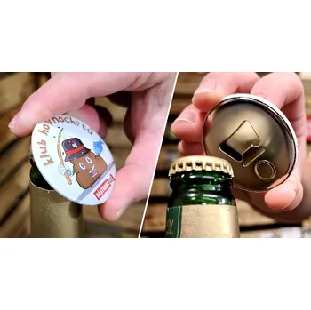 Otvírák Magnetický otvírák &quot;Klub hovnochytů&quot; NÁSTRAHY.CZ - Otvírák: Klub hovnochytů