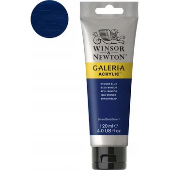 Výtvarná barva Akrylové barvy Winsor & Newton modrá 1 ks 120 ml
