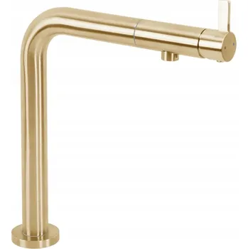Vodovodní baterie REA KUCHYŇSKÁ BATERIE COLE ZLATÁ BROUŠENÁ (KARTÁČOVANÁ)