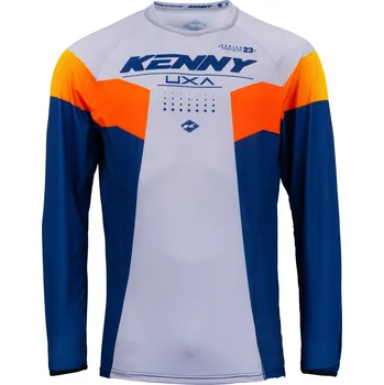 cyklistický dres KENNY dres TITANIUM 23 navy/grey - 2XL