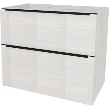 Kotel Mereo Mailo, koupelnová skříňka 61 cm, černé madlo, Multidecor, Pino Aurélio - CN590SBPINO